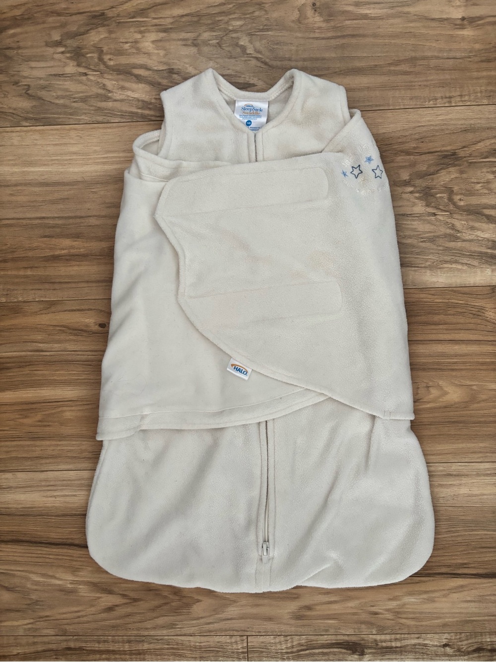 Halo Cream Sleepsack Swaddle Newborn 0-3mths
